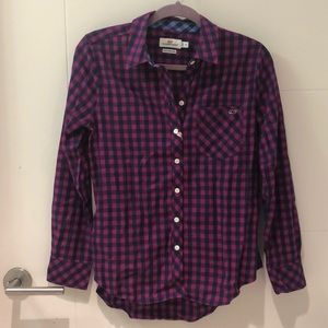 Vineyard Vines Button Up Shirt with Cashmere Sz 4